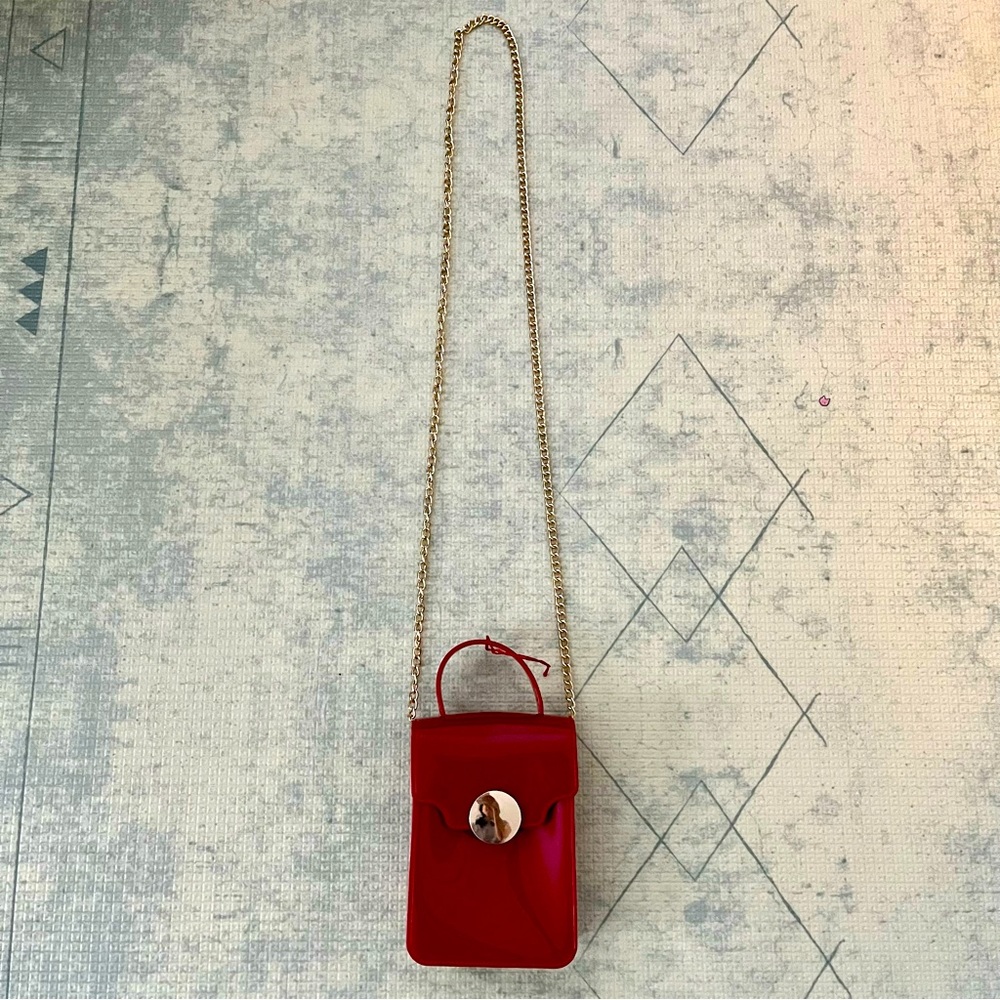 NWOT Mini Phone Jelly Crossbody Purse